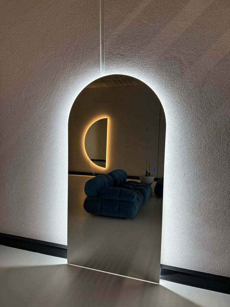 Wandspiegel Luna LED Premium 200x100 cm mit integrierter Beleuchtung